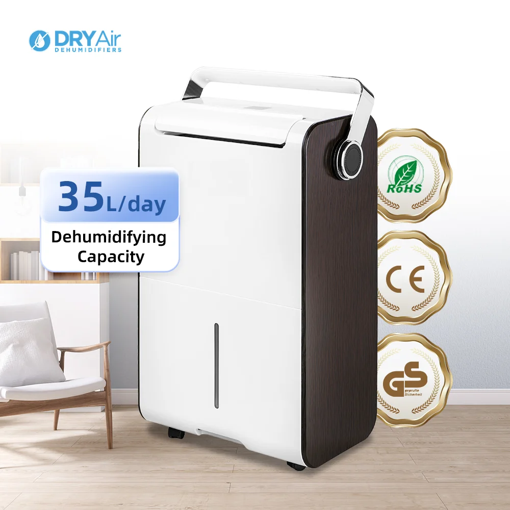 DA-35L DryAir Dehumidifier in a styled interior